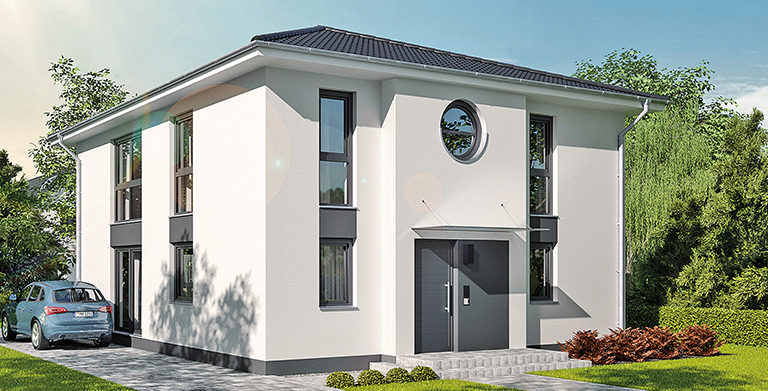 Hebelhaus Efh Stadthaus 22 2 Von Hebelhaus Ein Geschaftsbereich Der Xella Aircrete Systems Gmbh Hausbaubuch Info Fertighauser Und Massivhauser Baupartner Haus Hersteller Ratgeber Informationen Zum Hausbau